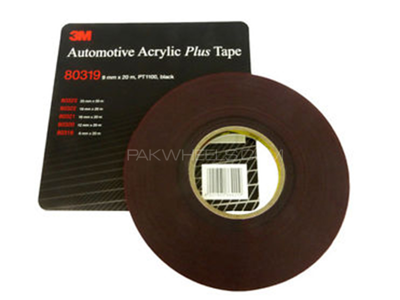 3M Acrylic Plus Tape PT1100 9mmX20meter - 1 Roll - 80319 Image-1