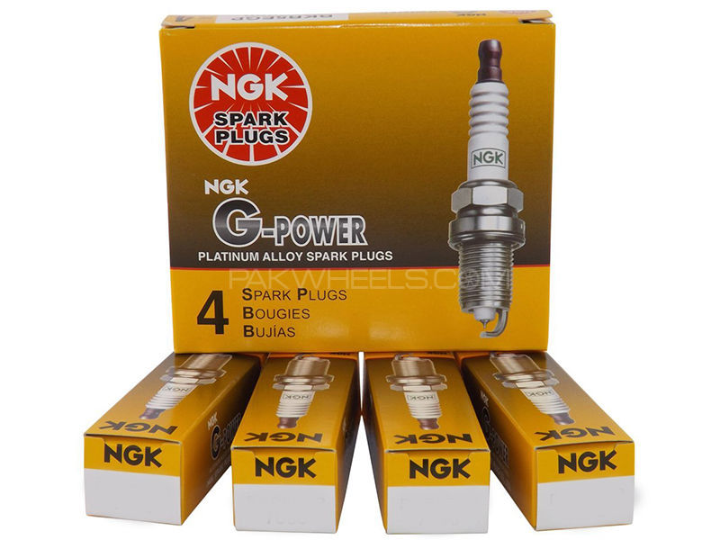 NGK BKR6EGP G-Power Spark Plugs 4pcs Image-1
