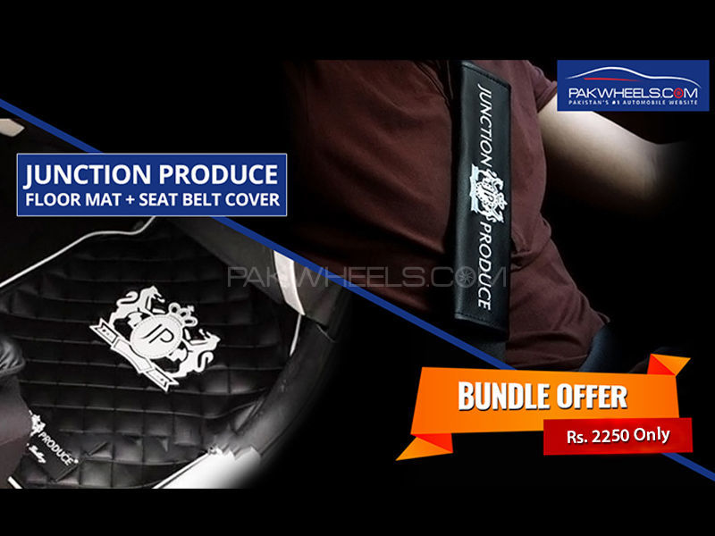 Junction Produce Bundle Offer - Floor Mats & Seat Belt Cover Image-1