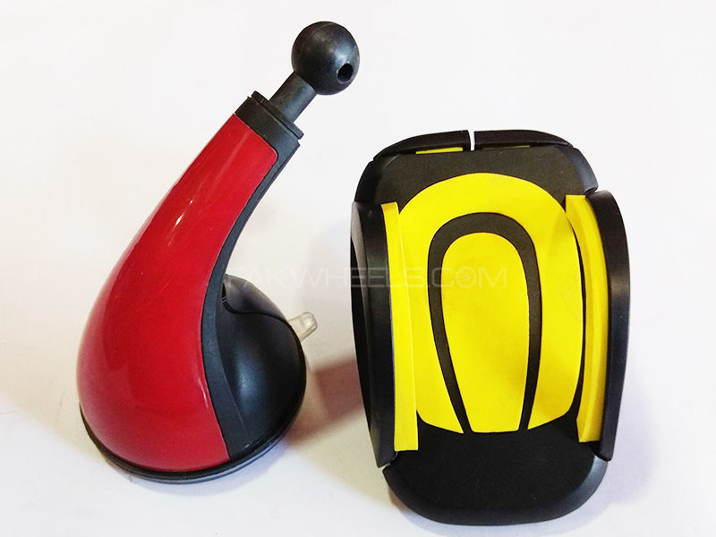 Mobile Holder Stand - Yellow Image-1