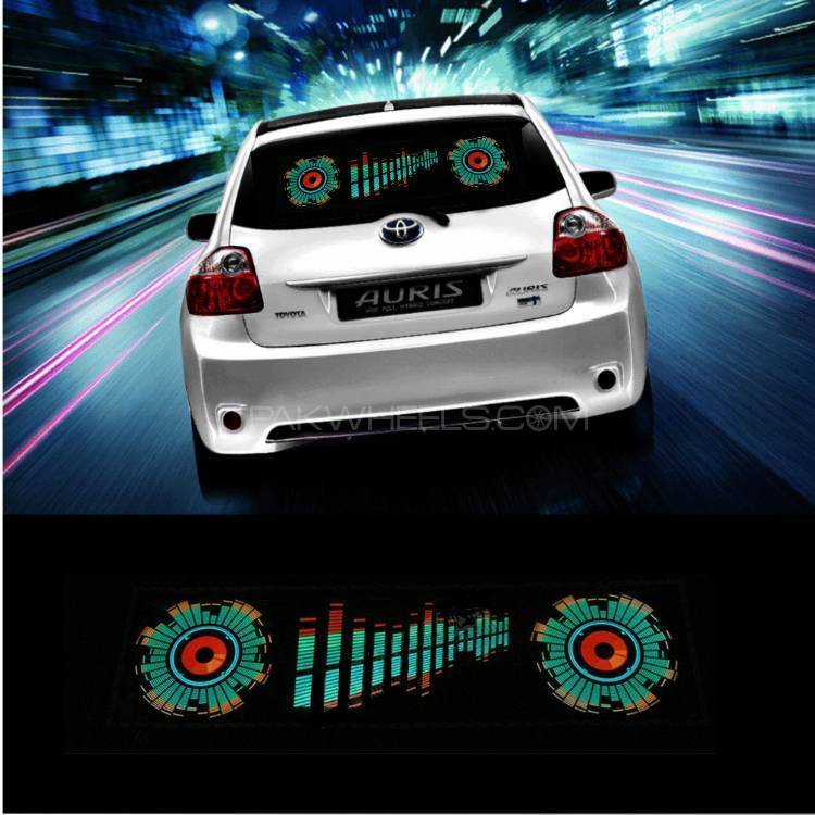 Sound / Music Activated Equalizer Car Sticker | SALE SALE SALE 70% OFF Image-1