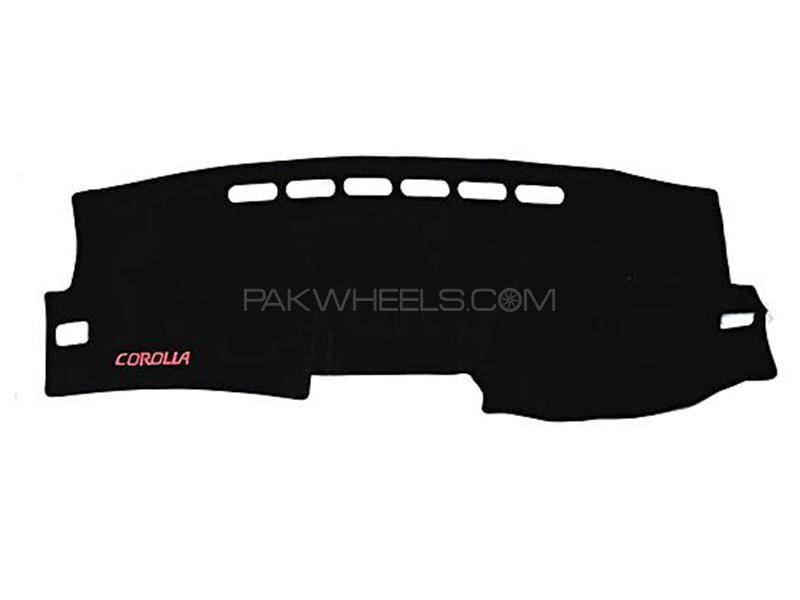 Dashboard Cover Carpet For Toyota Corolla - 2012 | Anti-Scratch | Washable Image-1