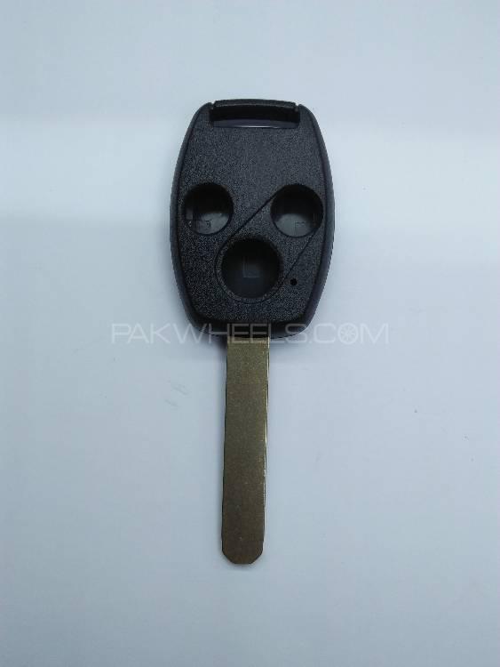 Honda Civic 3 Buttons Remote key Case Image-1