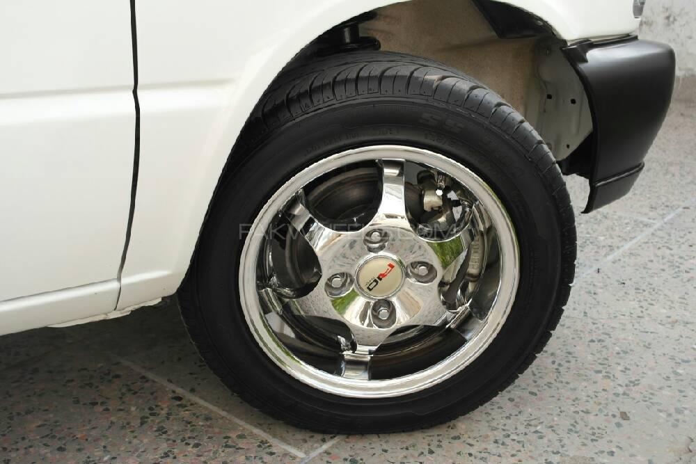 Alloy rims & tyres 13" chrome indonesian good condition Image-1