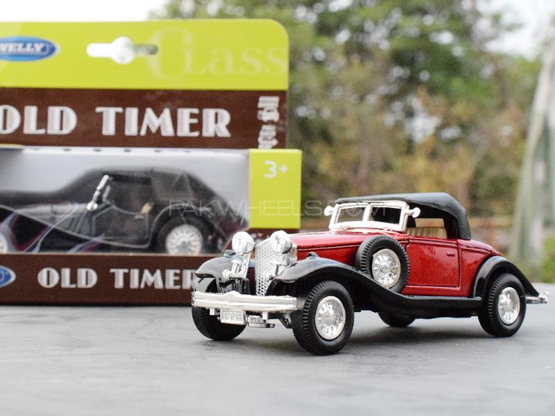 Welly Die Cast Old Timers Collection 1931 Red Roadster - Red Image-1