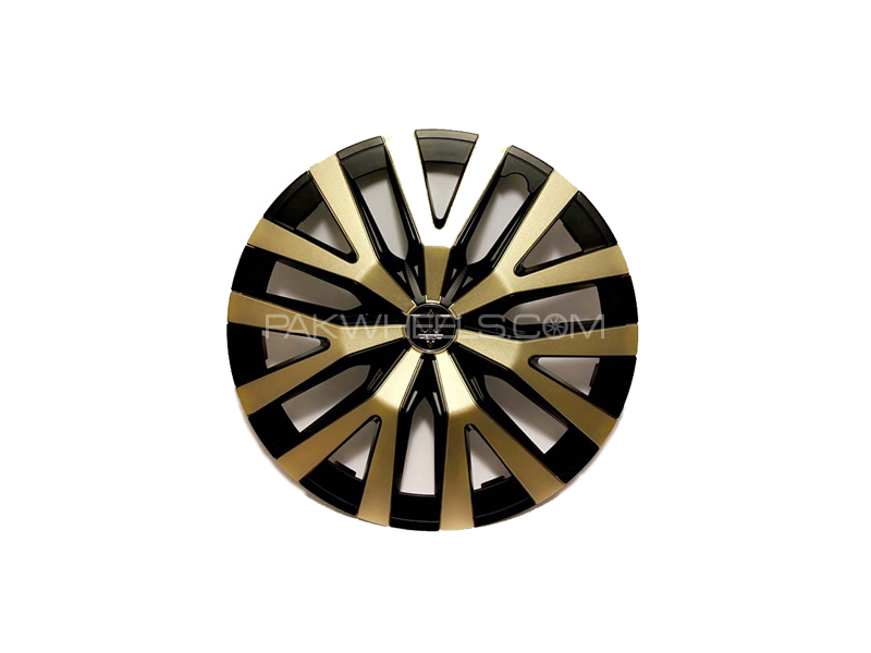X8 Wheel Cover Evo Golden & Black S4 12" Image-1