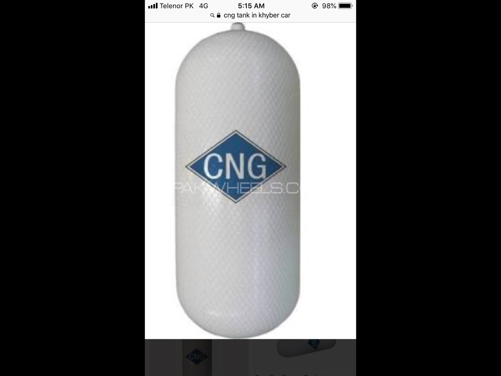 cng tank with all accessories 55 kg Image-1
