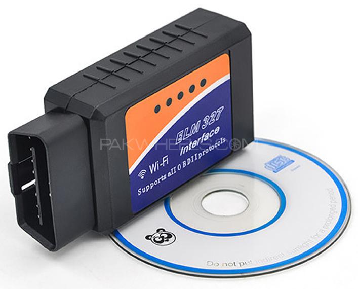 New Elm327 WiFi OBDii Interface Diagnostic Tool 25k80 chip car scanner Image-1