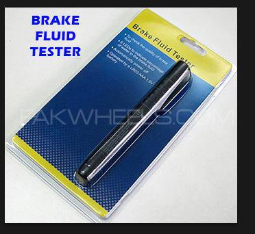 Brake Fluid Tester Pen water oil 5 LEDs Indicator Car OBD2 Scanner Image-1