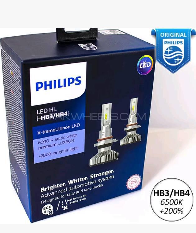 Buy Philips Xtreme Ultinon LED 6500k Artic White H4,HB3(9005),H1 in ...
