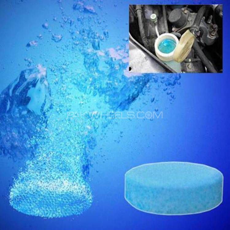 2pcs = 8L Car Windshield Glass Washer Cleaner Compact Effervescent Tablets Detergent car accessories Image-1