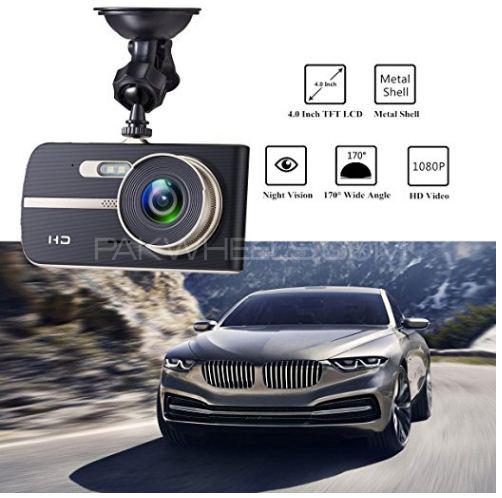 Dual FRONT + BACK VIDEO Recorder H83 Night Vision GSensor Dash Car Cam Image-1
