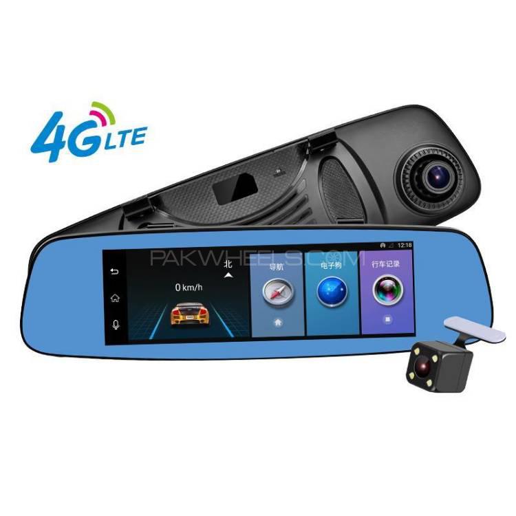 7.84 inch Wifi GSM 4G LTE Android Smart Car Mirror DVR with Camera Image-1