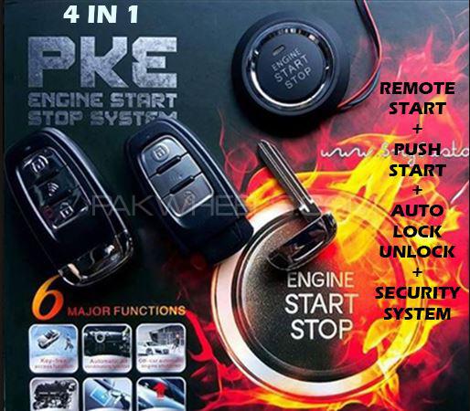 Best FULL PKE REMOTE START + Push Start + Auto Lock + Security Alarm 1 Image-1