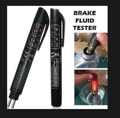 Hi Quality Brake Fluid Tester Pen 5 LED Light SIGNAL Car OBD2 Scanner Image-1