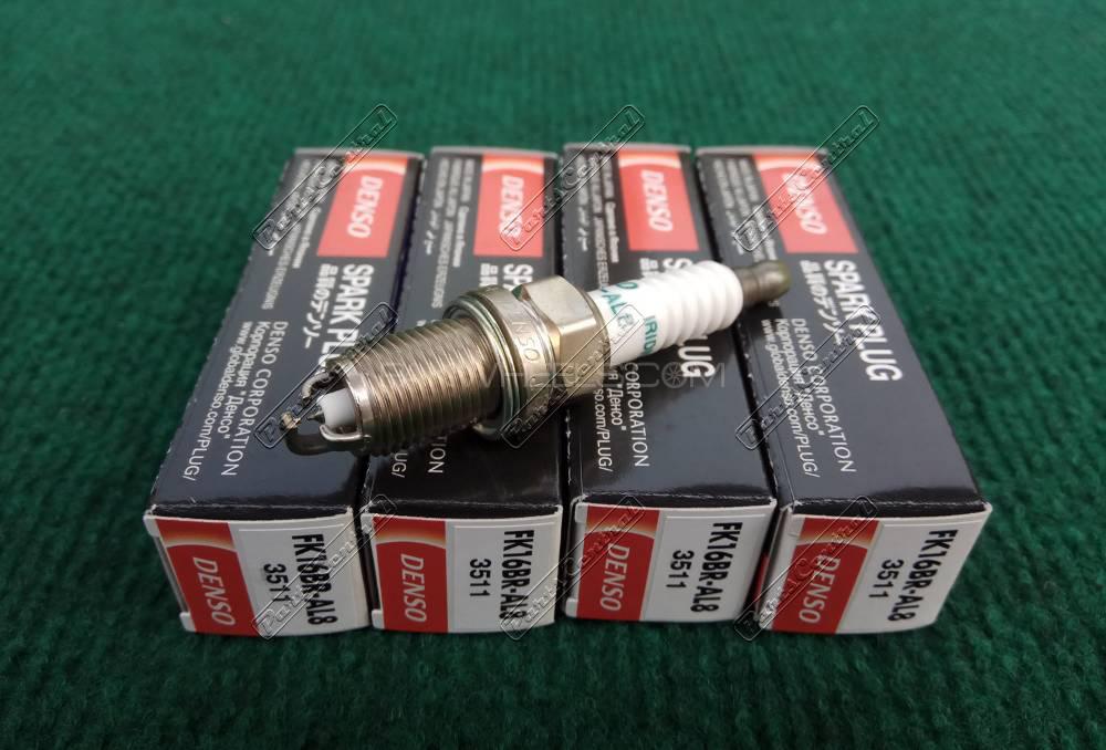 DENSO (Japan) 3-Tip Iridium Spark Plug FK16BR-AL8 ( 90919-01284 ) Image-1