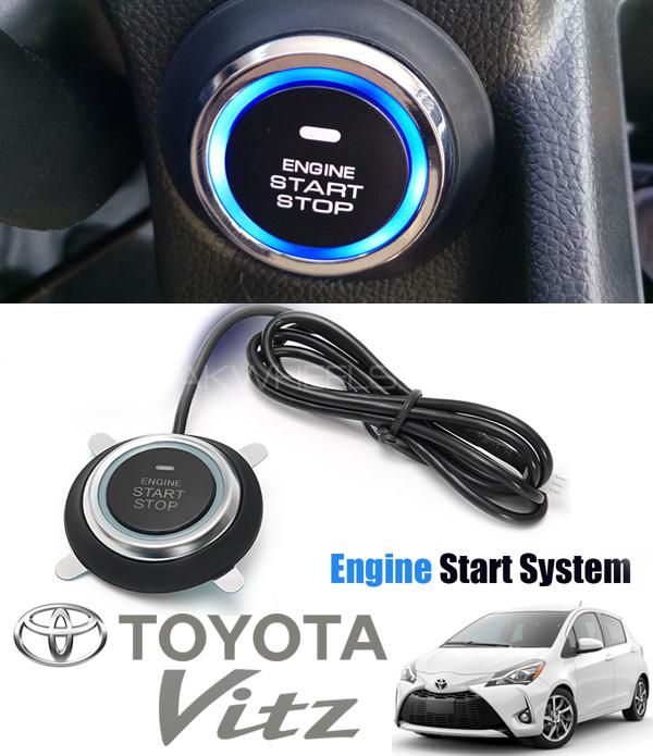 NEW PUSH START STOP Button Kit All Cars + "RFID Security" Touch Start Image-1