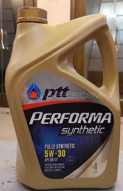 ptt Performa Fully Synthetic 5W-30 Thailand Genuine Oil 4L Image-1
