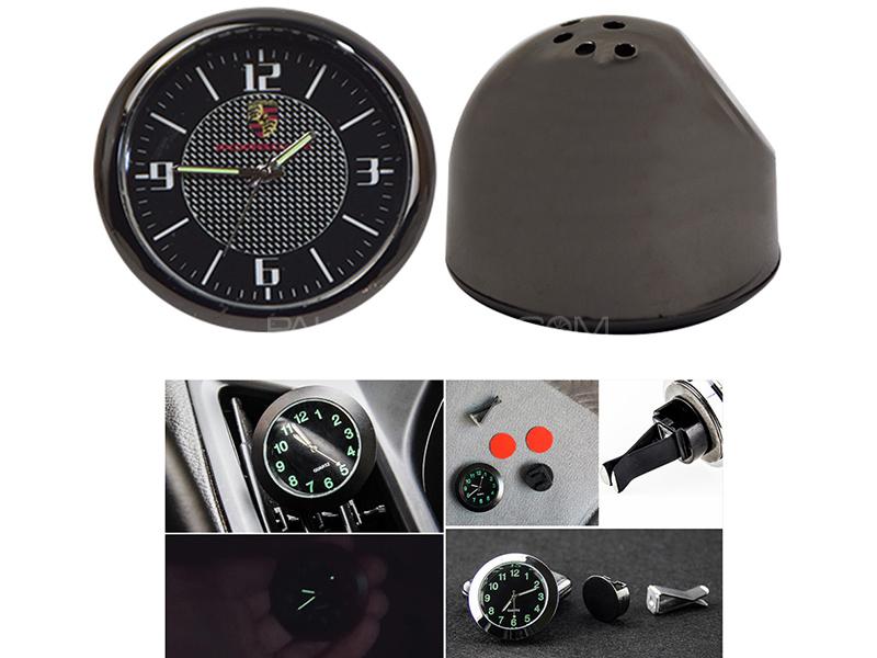 Analog Clock For Car AC Porsche Image-1