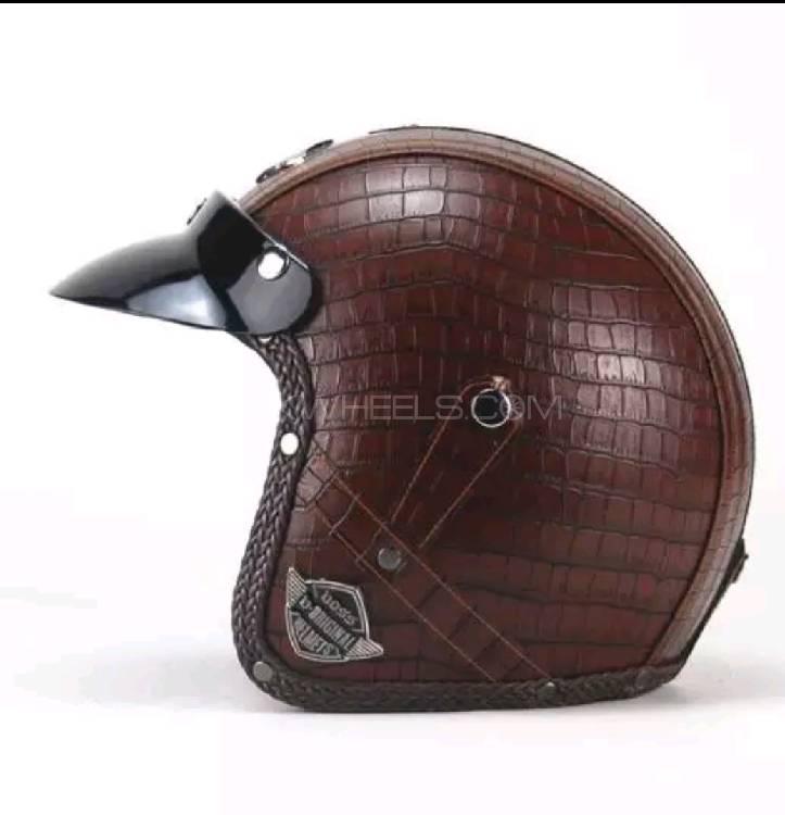 Original Boss Leather Helmets Image-1