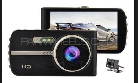 H83 F.HD Dual Cam Front + Back Dash Car DVR Recorder DVR Night Vision Image-1