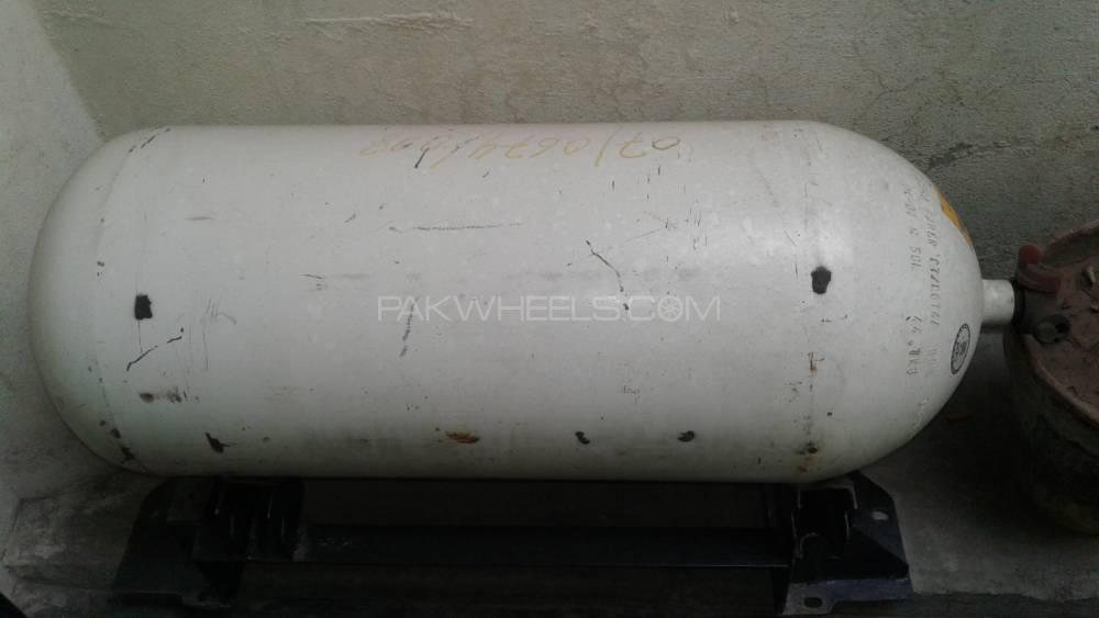 Genuine Dahitsu Coure CNG Cylinder with Frame  Image-1