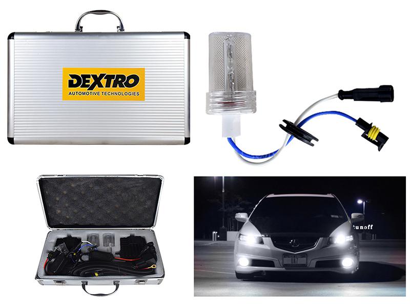 Dextro HID Pair For Headlights + Fog Lamps 200W - 9005 & H11  Image-1