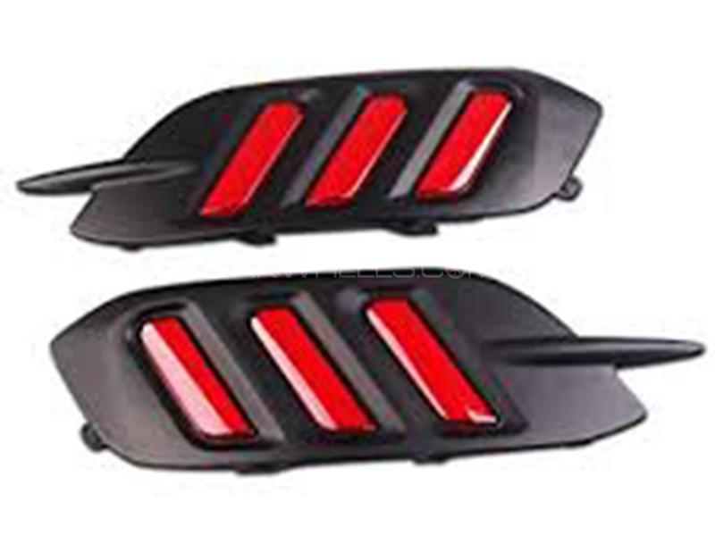 Mustang Style Rear Reflectors For Honda Civic 2016-2019 Mustang Style Rear Reflectors For Honda Civic 2016-2019 Image-2
