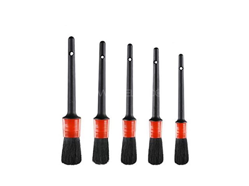 Detailing And Cleaning Brushes Set - 5pcs for sale in Lahore Image-1