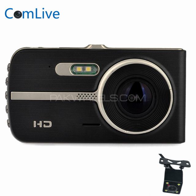 Original Dual Car DVR Cam Front Rear Recorder H83 Night Vision Camera Image-1
