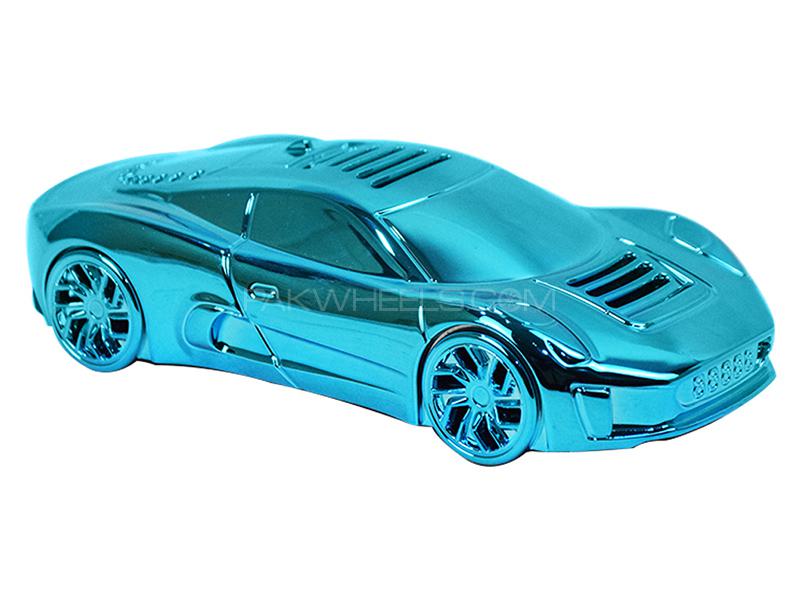 Car Shaped Perfume Blue Image-1