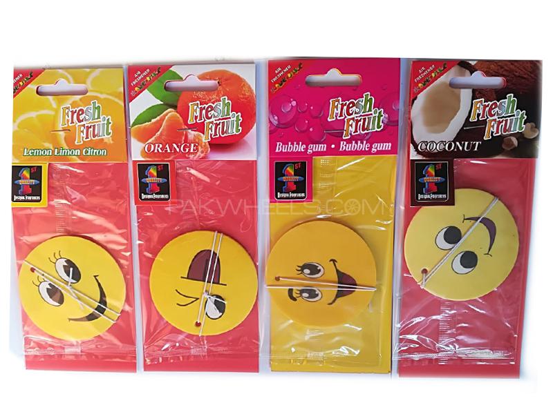 Emoji Air Freshener Pack of 4  Image-1