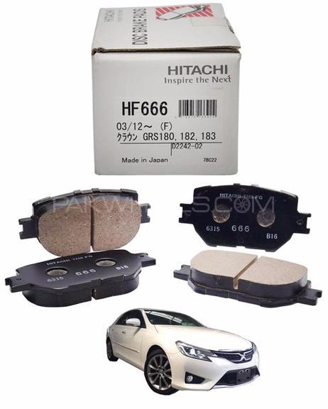 2009-Now Front For Toyota Mark X Grx130 Disc Brake Pad Kit