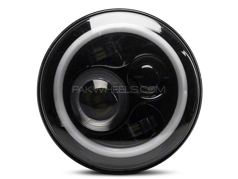 Jeep Led Projection Headlight With Round Drl - 7 Inches Jeep Led Projection Headlight With Round Drl - 7 Inches Image-5