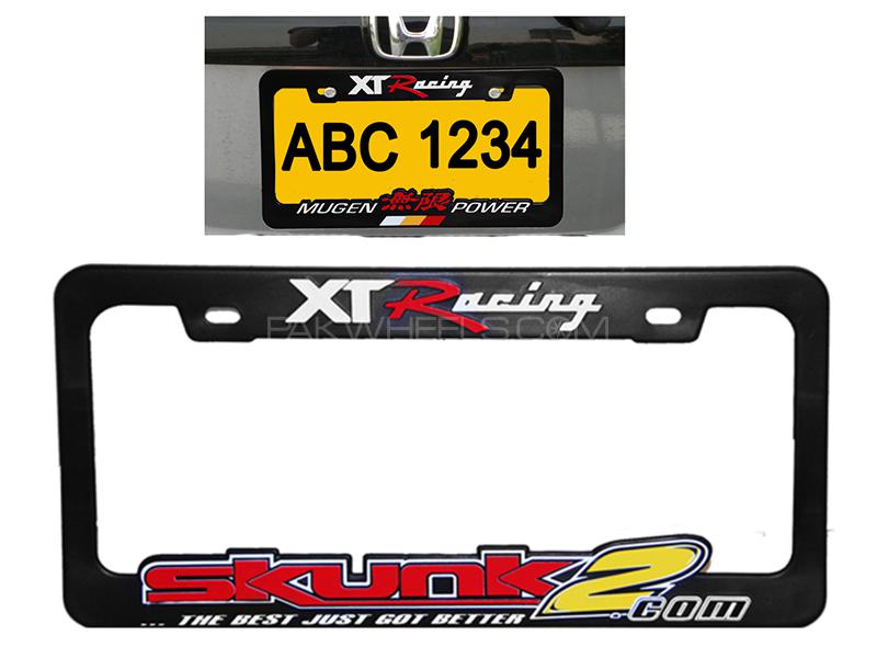 XT Racing Skunk 2 Number Plate Frame  Image-1