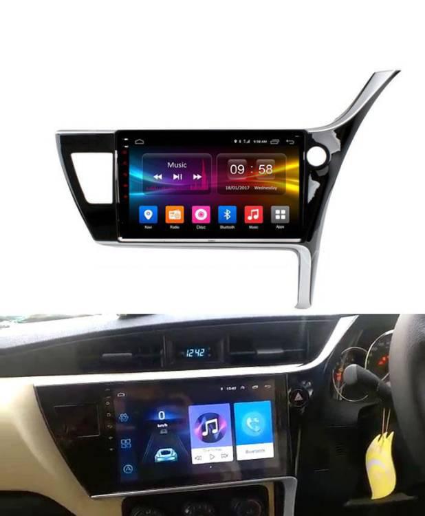 Toyota Corolla Face Lift Android LCD Panel 9 Inch - Model 2017-2019 Image-1