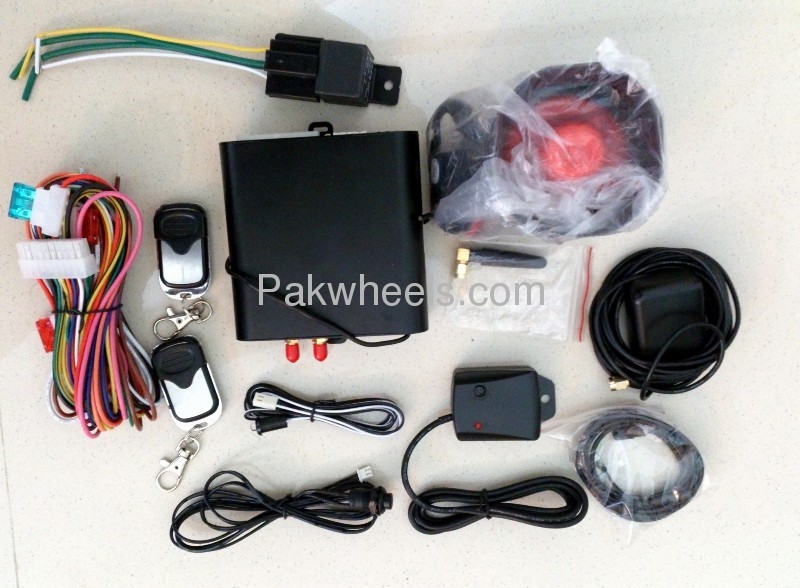 GSM / GPS GPRS Car alarm Security Tracker Lahore Image-1