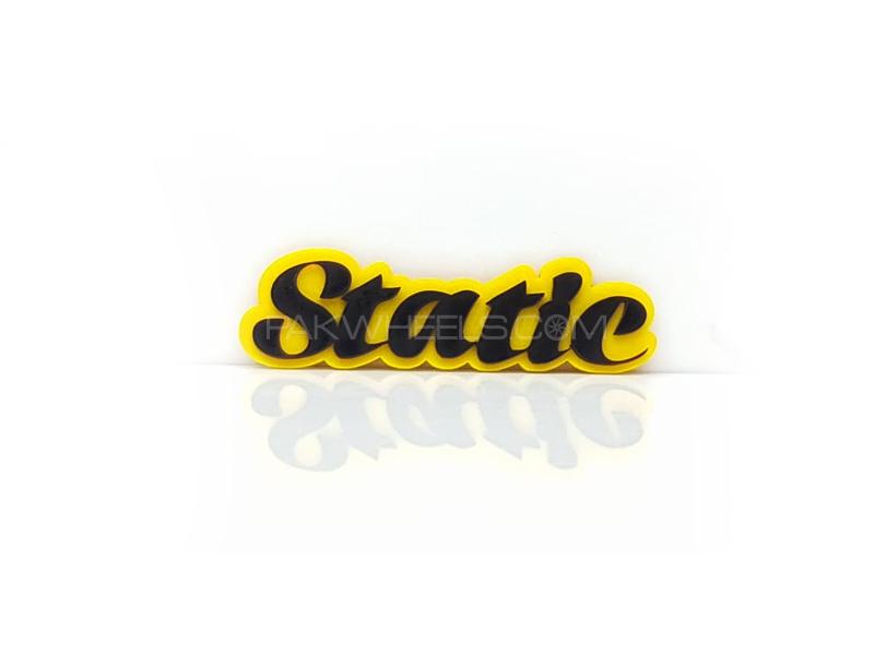 Static Plastic Pvc Emblem Image-1
