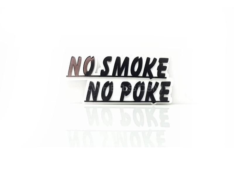 No Smoke Plastic Pvc Emblem for sale in Lahore Image-1