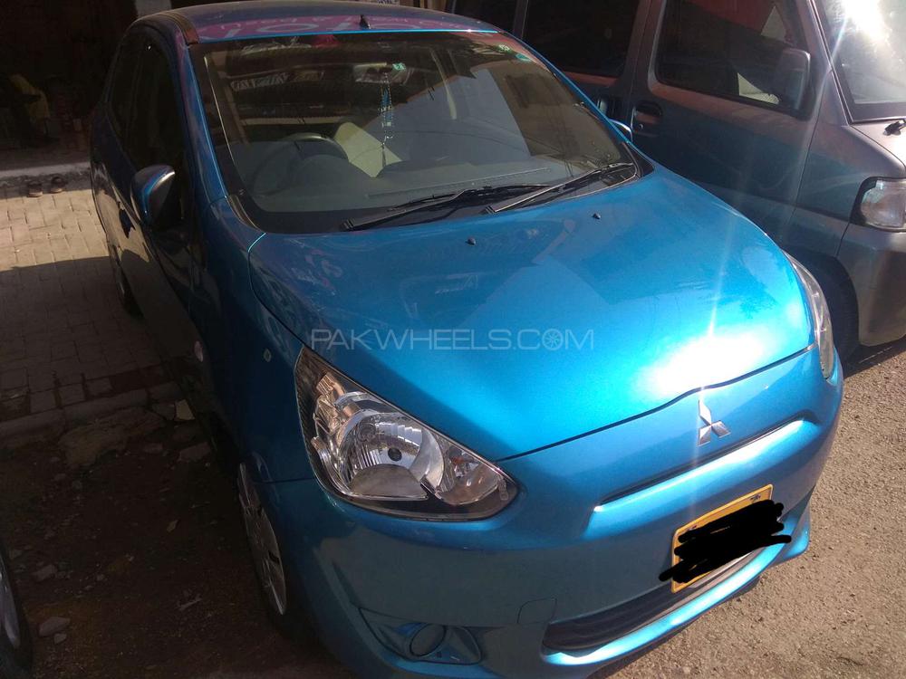 Mitsubishi Mirage 2014 for Sale in Karachi Mitsubishi Mirage 2014 for Sale in Karachi Image-2