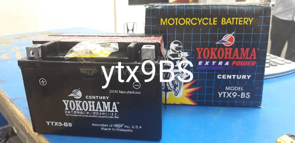 Heavy Bike Battery Yokohama YTX 9BS Image-1