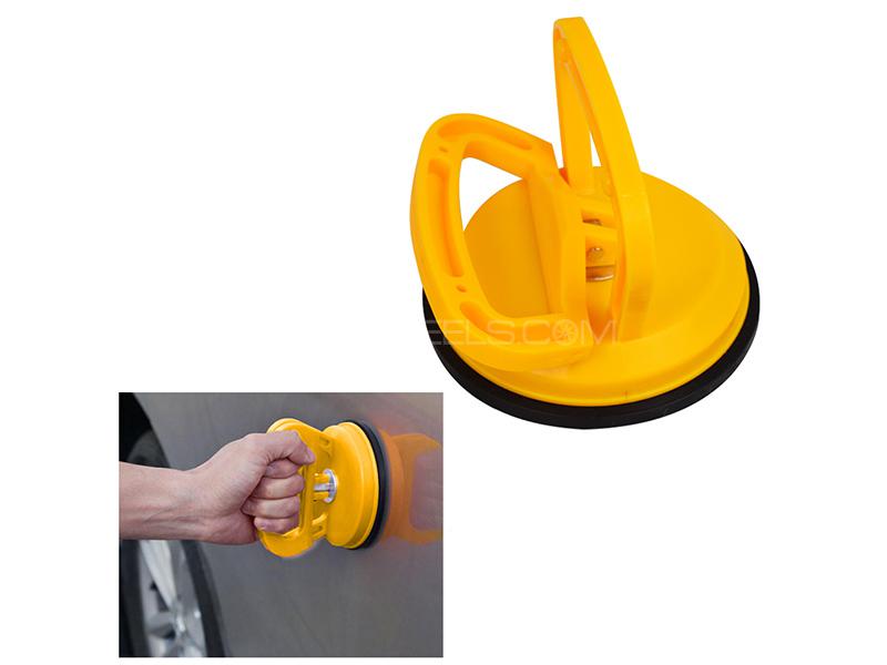 Super Portable Dent Puller / Glass Suction Plate - Yellow Image-1