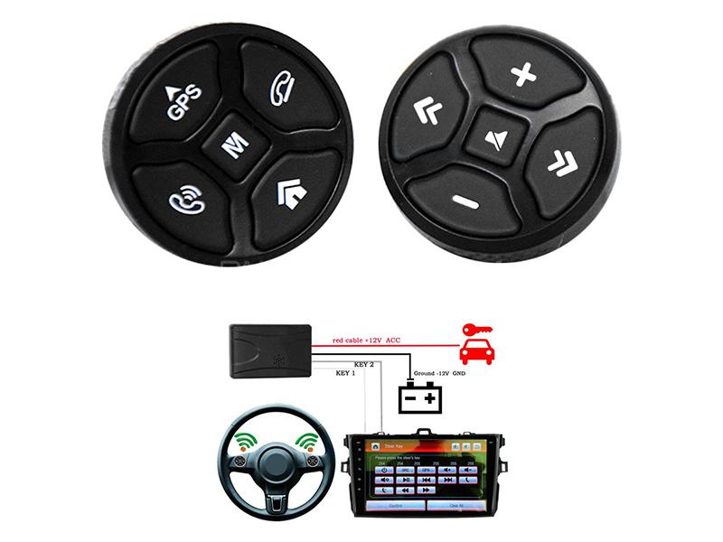 Wireless Steering Wheel Control Key Remote  Image-1