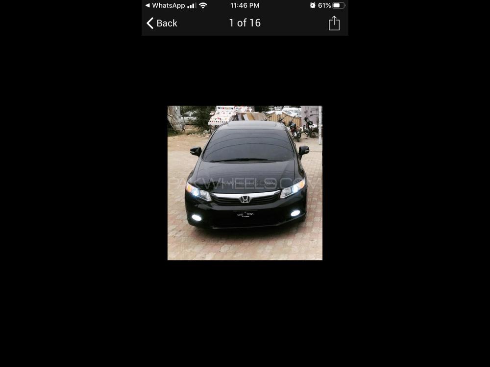 Honda Civic 2013 for Sale in Multan Honda Civic 2013 for Sale in Multan Image-2