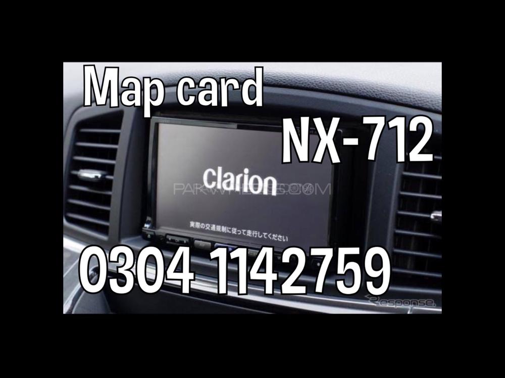 CLARION NX-712W. NX-712.NX-716 SD SOFTWARE CARD  Image-1