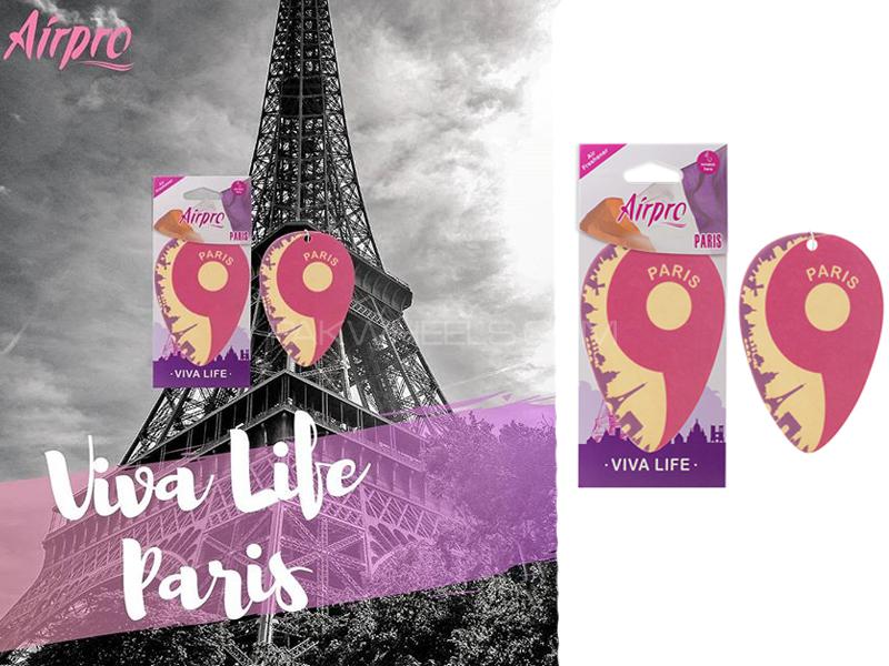 AirPro Viva Life Paper Hanging Air Fragrance Paris Image-1