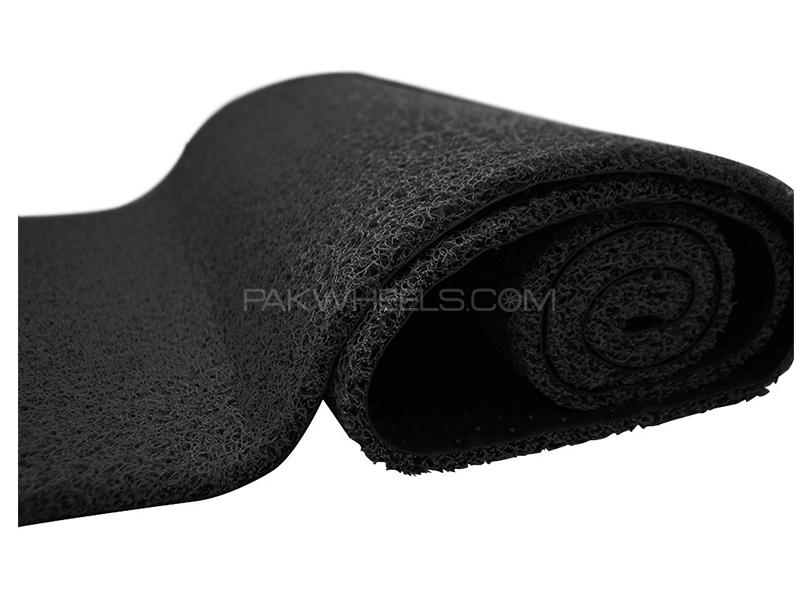 Universal Grass Floor Mat Roll - Black  Image-1