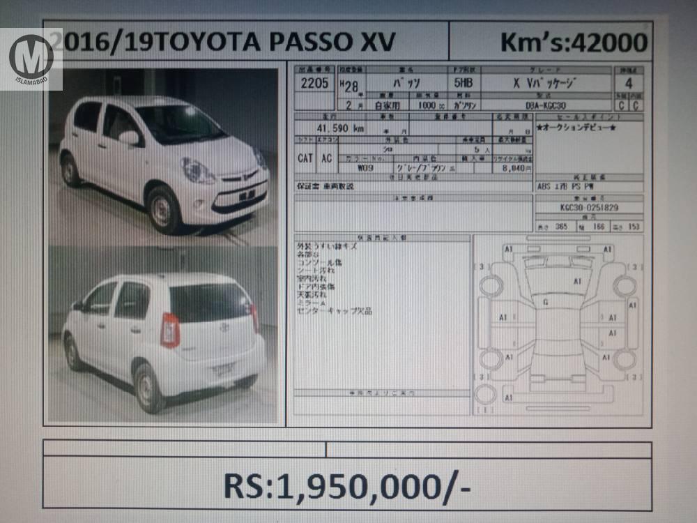 Toyota Passo 2016 for Sale in Islamabad Toyota Passo 2016 for Sale in Islamabad Image-12
