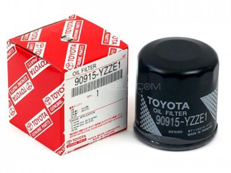 Toyota Genuine Oil Filter For Toyota Land Cruiser V8 2008-2014 04152-YZZA4 for sale in Karachi Image-1