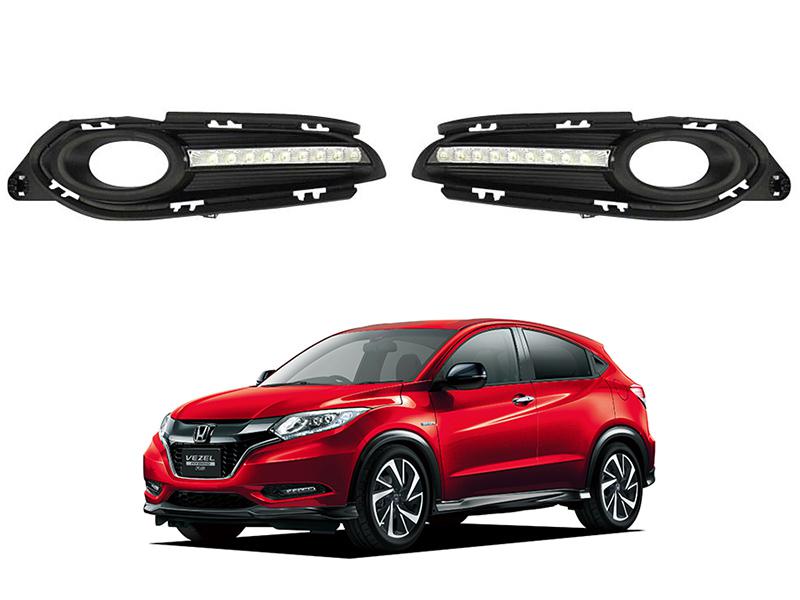 DLAA Fog Lights Cover For Honda Vezel 2014-2020 - HD011L2 Image-1